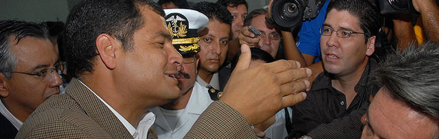Does the military’s attempt to oust Ecuadorian President Rafael Correa suggest U.S. involvement?