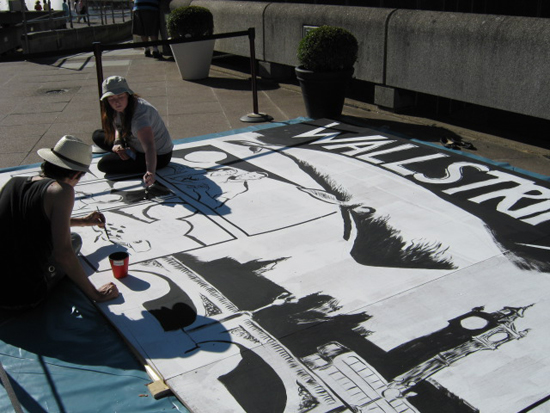 Fabio Moon and Gabriel Bá launch Wallstrip at the Southbank