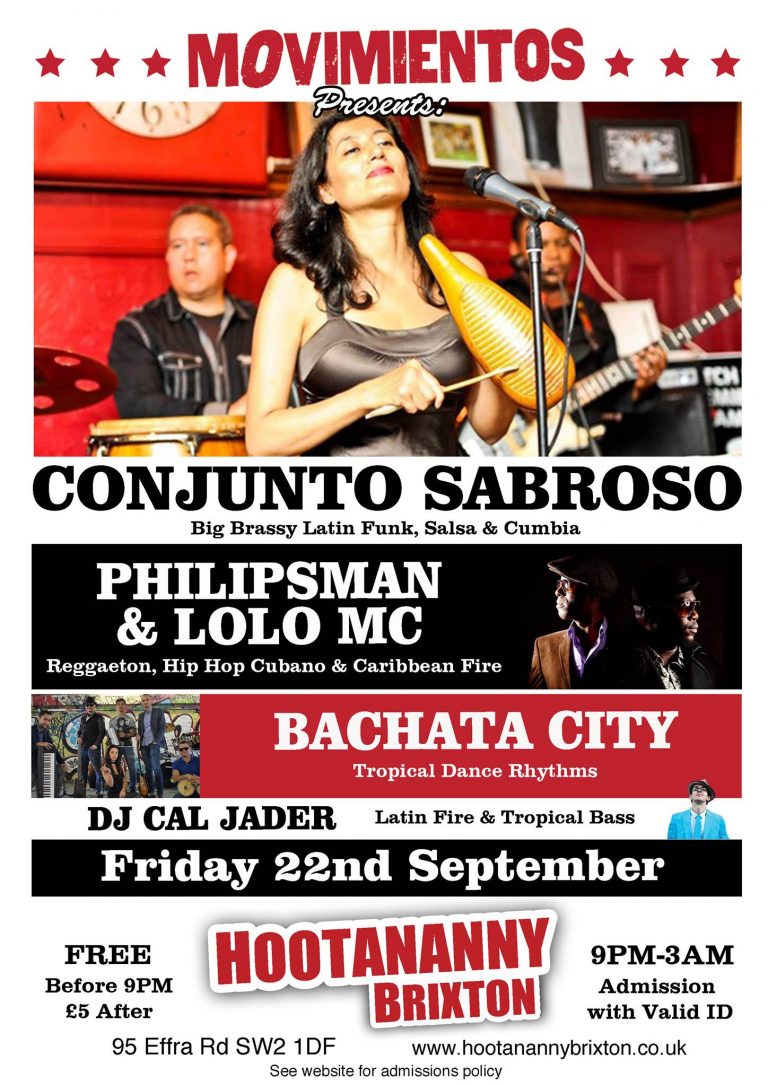 Conjunto Sabroso, Philipsman & Lolo MC + Bachata City