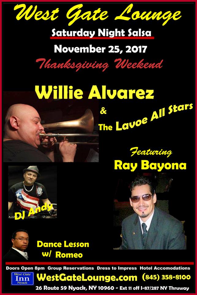 Willie Alvarez & The Lavoe All Stars