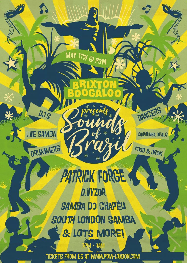 Brixton Boogaloo – The Sounds of Brazil with Patrick Forge
