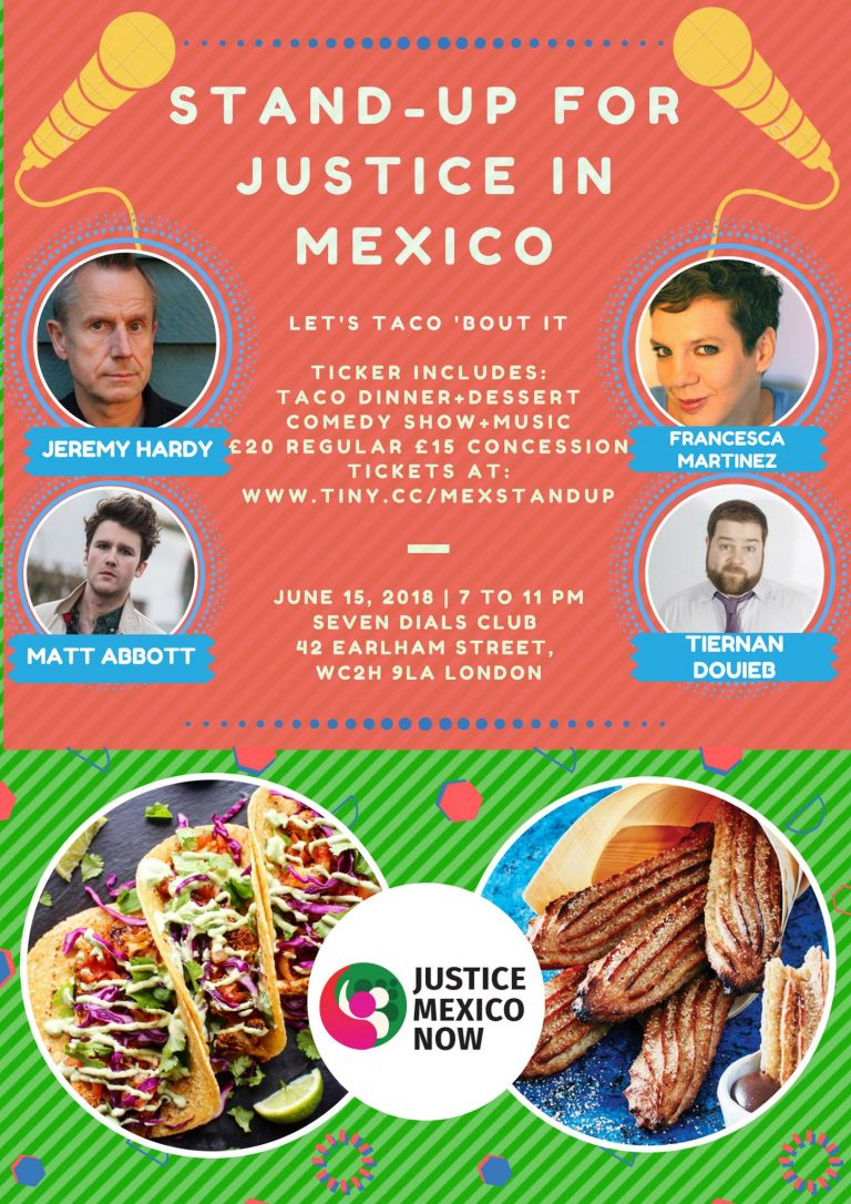 Stand-up for Justice in Mexico: Let’s Taco ‘Bout It!