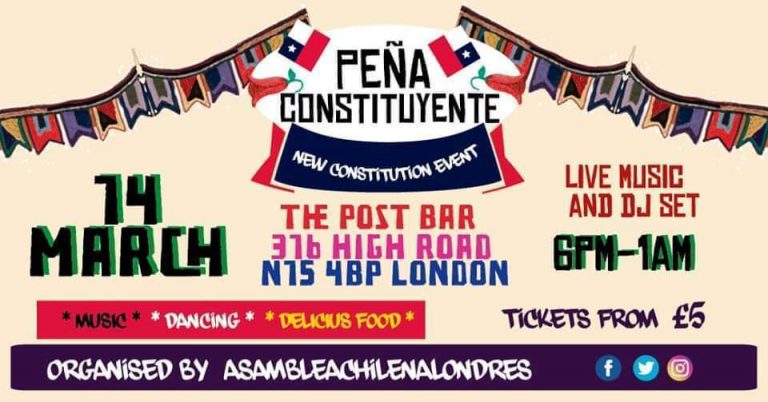 Peña Constituyente – New Constitution Event