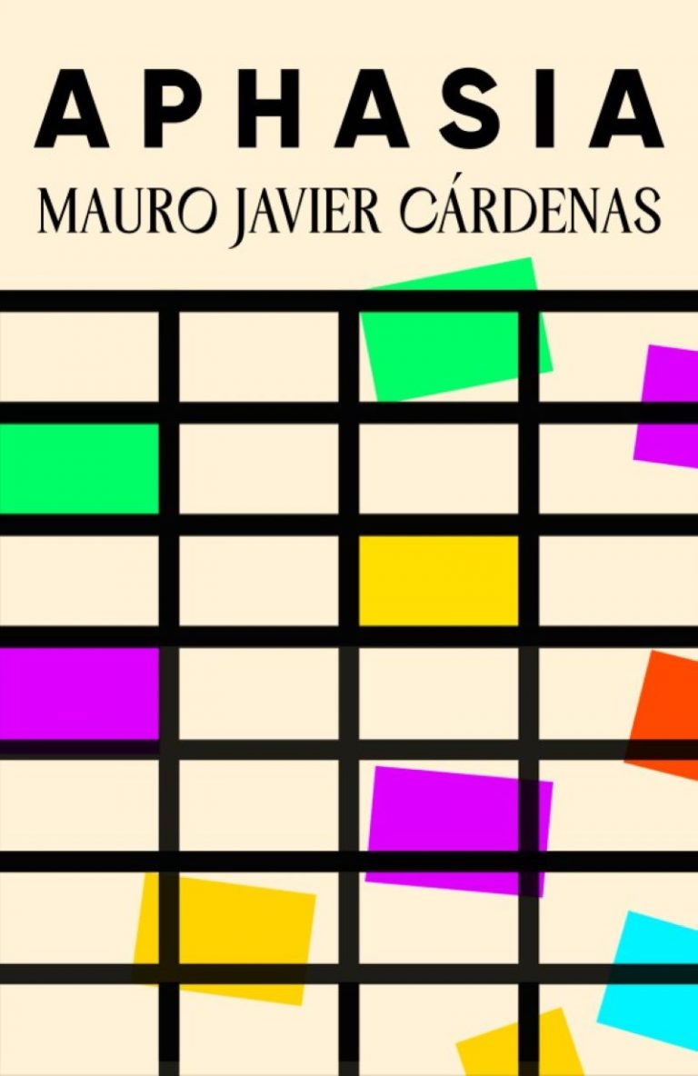 The cover of Aphasia by Mauro Javier Cárdenas