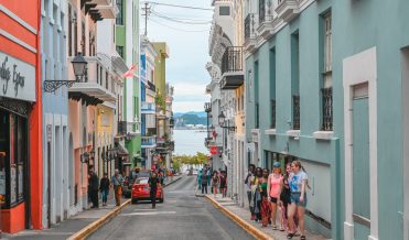 students on caribbean street