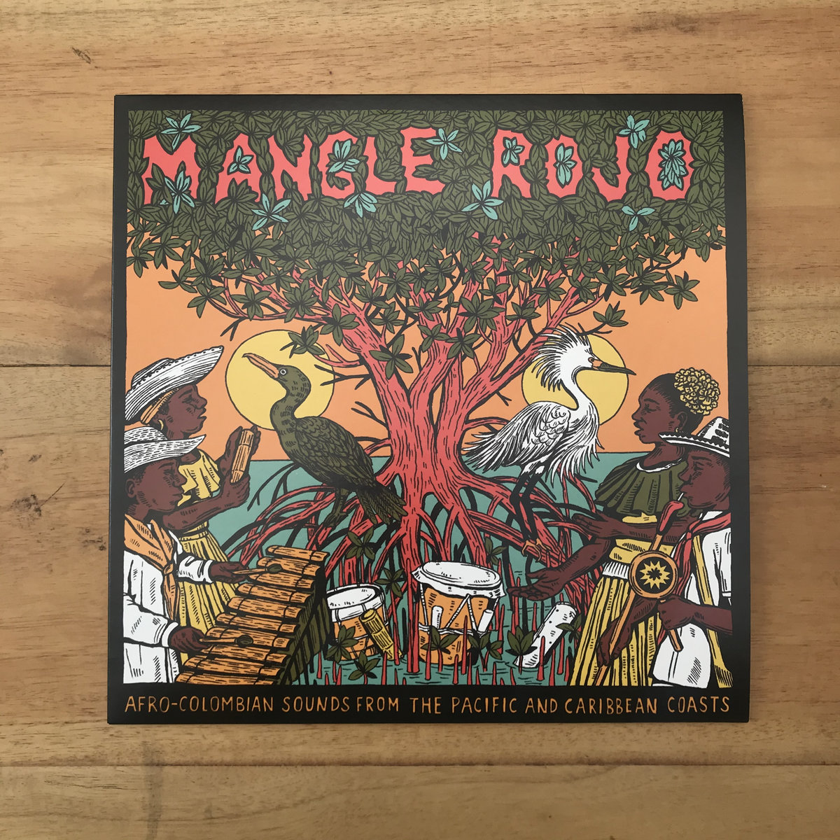 Mangle Rojo: Afro-Colombian Sounds from the Pacific and Caribbean Coasts (LP)  | Sounds and Colours