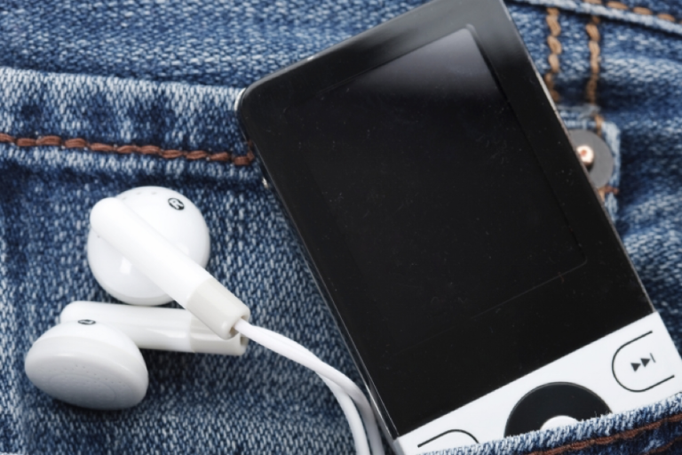 MP3 Player in Pocket